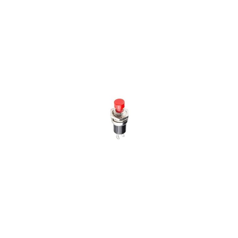 10 pcs : COM-11992 - SparkFun Accessories Momentary Button - Panel Mount (Red)