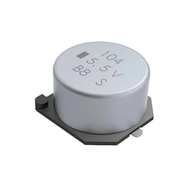 2 pcs - KEMET 0.22F Supercapacitor -20 - +80% Tolerance, Supercap FC 3.5V dc, Surface Mount