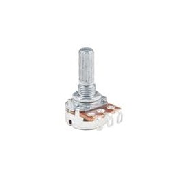 10 pcs : COM-14622 - SparkFun Accessories Rotary Potentiometer - 100k Ohm, Linear (Panel Mount)