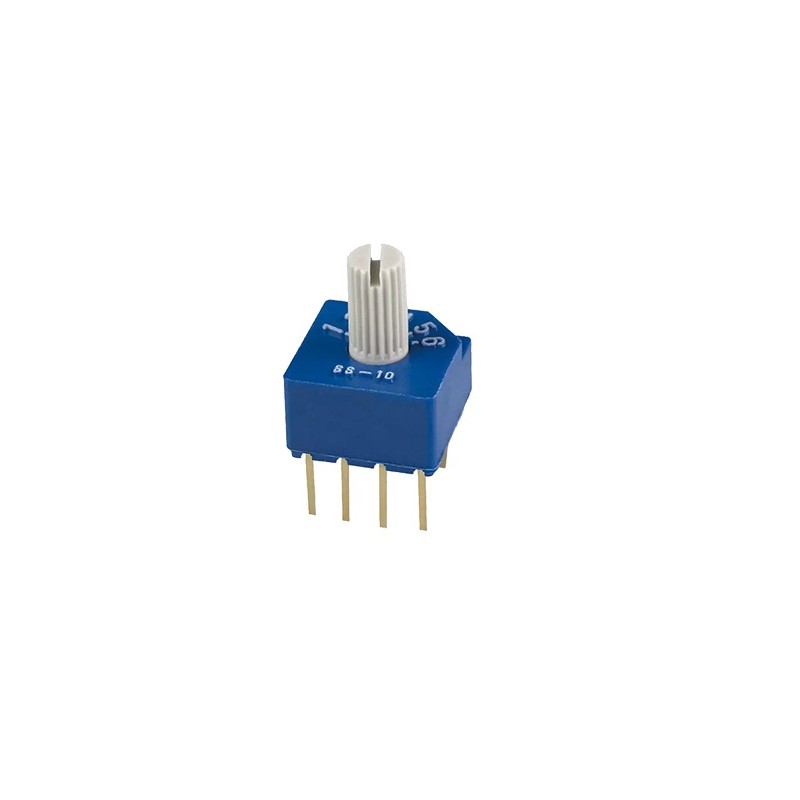 1 pcs - NIDEC COPAL ELECTRONICS GMBH Rotary Coded DIP Switch