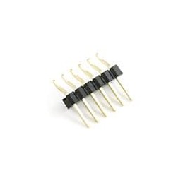 10 pcs : PRT-09015 - SparkFun Accessories Header - 6-pin Male SMD 0.1' Right Angle
