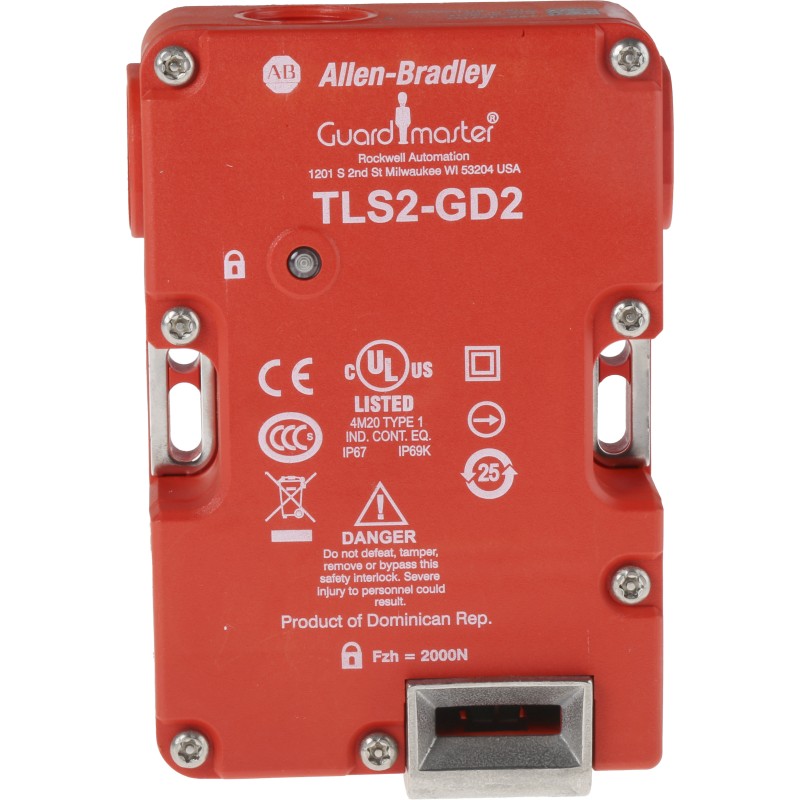 1 pcs - Allen Bradley 440G-T Series Solenoid Interlock Switch, Power to Lock, 24V ac/dc