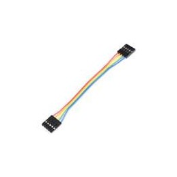 10 pcs : PRT-10365 - SparkFun Accessories Jumper Wire - 0.1\', 5-pin, 4\'