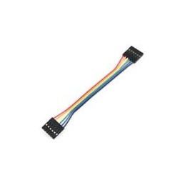 10 pcs : PRT-10366 - SparkFun Accessories Jumper Wire - 0.1in., 6-pin, 4in.