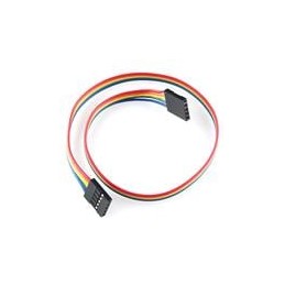10 pcs : PRT-10375 - SparkFun Accessories Jumper Wire - 0.1in., 5-pin, 12in.