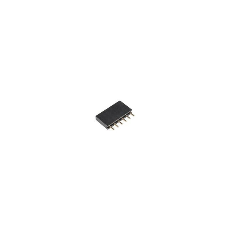 10 pcs : PRT-11894 - SparkFun Accessories Header - 6-pin Female (PTH, 0.1in.)