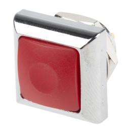 1 pcs - RS PRO Miniature Push Button Switch, Momentary, Panel Mount, 13.6mm Cutout, SPST, 250 V ac @ 200 mA, 50 V dc @ 200 mA,