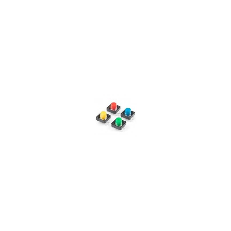 10 pcs : PRT-14460 - SparkFun Accessories Multicolor Buttons- 4 pack