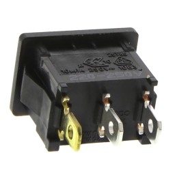 1 pcs - RS PRO Illuminated SPST, On-Off Rocker Switch Panel Mount