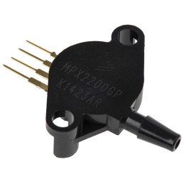 100 pcs - NXP Gauge Pressure Sensor, 200kPa Operating Max, Through-Hole Mount, 4-Pin, 800kPa Overload Max, Case 344B-01