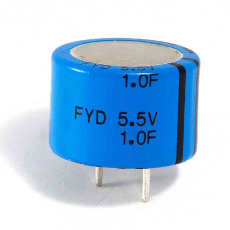 2 pcs - KEMET 47mF Supercapacitor -20 - +80% Tolerance, FYH 5.5V dc, Through Hole