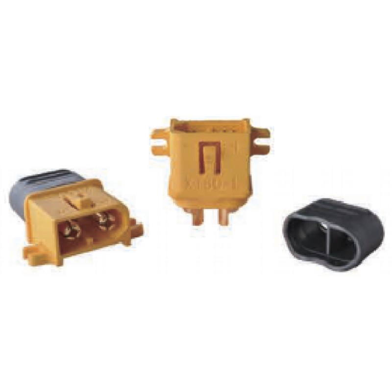 10 pcs - RS PRO Compact Power Connector Plug, 2P, 30A, 500 V dc