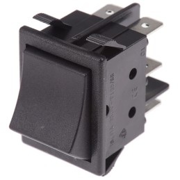 1 pcs - ZF DPDT, On-On Rocker Switch Panel Mount