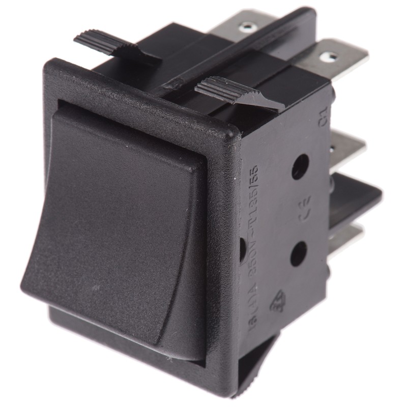 1 pcs - ZF DPDT, On-On Rocker Switch Panel Mount
