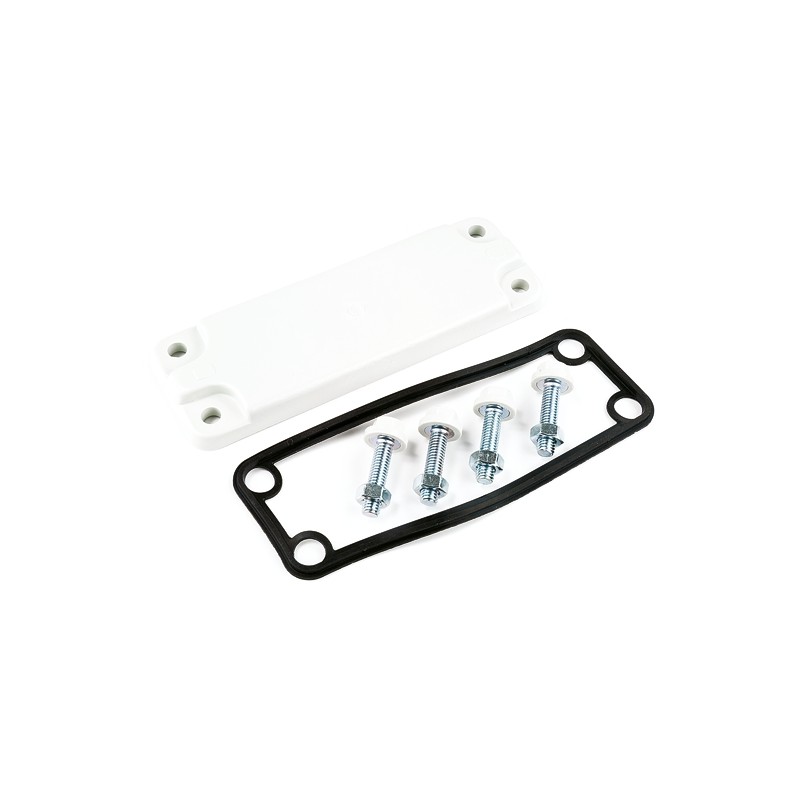 1 pcs - Fibox Polycarbonate Gland Plate for Use with EK Enclosure, 141 x 49 x 49mm