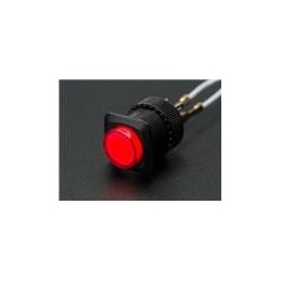 10 pcs : 1439 - Adafruit Accessories Illuminated Red Momentary Pushbutton