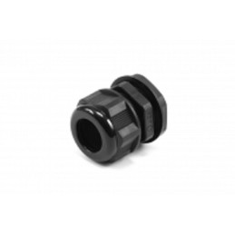 1 pcs - Hammond 1427NCG Series Black Nylon Cable Gland, PG21 Thread, 13mm Min, 18mm Max, IP68