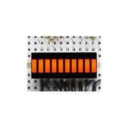 10 pcs : 1813 - Adafruit Accessories 10 Segment Light Bar Graph LED Amber