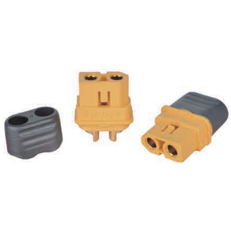 10 pcs - RS PRO Compact Power Connector Socket, 2P, 30A, 500 V dc