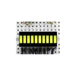 10 pcs : 1923 - Adafruit Accessories 10 Segment Light Bar Graph LED Display - Yellow-Green