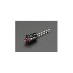 10 pcs : 2174 - Adafruit Accessories 5mm Plastic Bevel LED Holder - Pack of 5