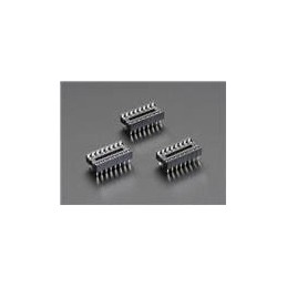 10 pcs : 2203 - Adafruit Accessories IC Socket - for 16-pin 0.3 Chips - Pack of 3