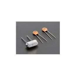 10 pcs : 2215 - Adafruit Accessories 16 MHz Crystal + 20pF capacitors