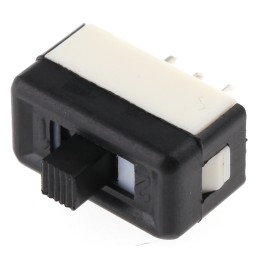 1 pcs - APEM PCB Slide Switch SPDT On-Off-On 1 A @ 30 V dc Slide