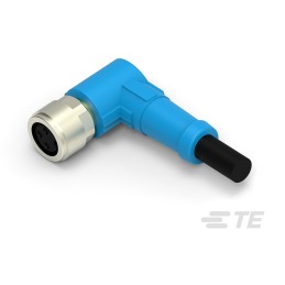 1 pcs - TE Connectivity Right Angle Female 3 way M8 to Unterminated Sensor Actuator Cable, 1.5m
