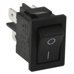 1 pcs - Arcolectric (Bulgin) Ltd DPST, On-Off Rocker Switch Panel Mount
