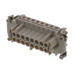 100 pcs - Molex Heavy Duty Power Connector Module, 16A, Female, 93601 Series, 16 Contacts