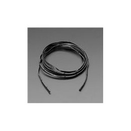 10 pcs : 3889 - Adafruit Accessories Silicone Cover Stranded-Core Ribbon Cable - 4 Wires 1 Meter Long - 30 AWG Black