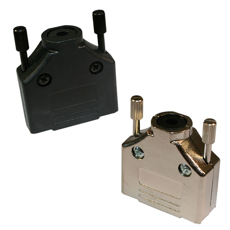 100 pcs - Norcomp 970 Series Zinc D Sub Backshell, 15 Way