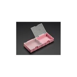 10 pcs : 433 - Adafruit Accessories Medium Modular Snap Boxes Pink 2-pack