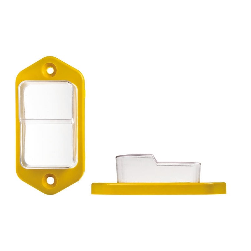 1 pcs - EICHOFF Yellow Push Button Boot for Use with Push Button Switch