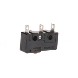 1 pcs - Omron Pin Plunger Micro Switch, Solder Terminal, 10.1 A @ 250 V ac, SPDT, IP40