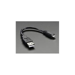 10 pcs : 898 - Adafruit Accessories USB Cable A/MicroB - 6'