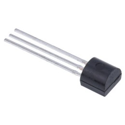 1000 pcs - Microchip Voltage Temperature Sensor, Voltage Output, Through Hole Mount, Analogue, ±1°C, 3 Pins
