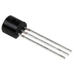 1000 pcs - Microchip Voltage Temperature Sensor, Voltage Output, Through Hole Mount, Analogue, ±1°C, 3 Pins