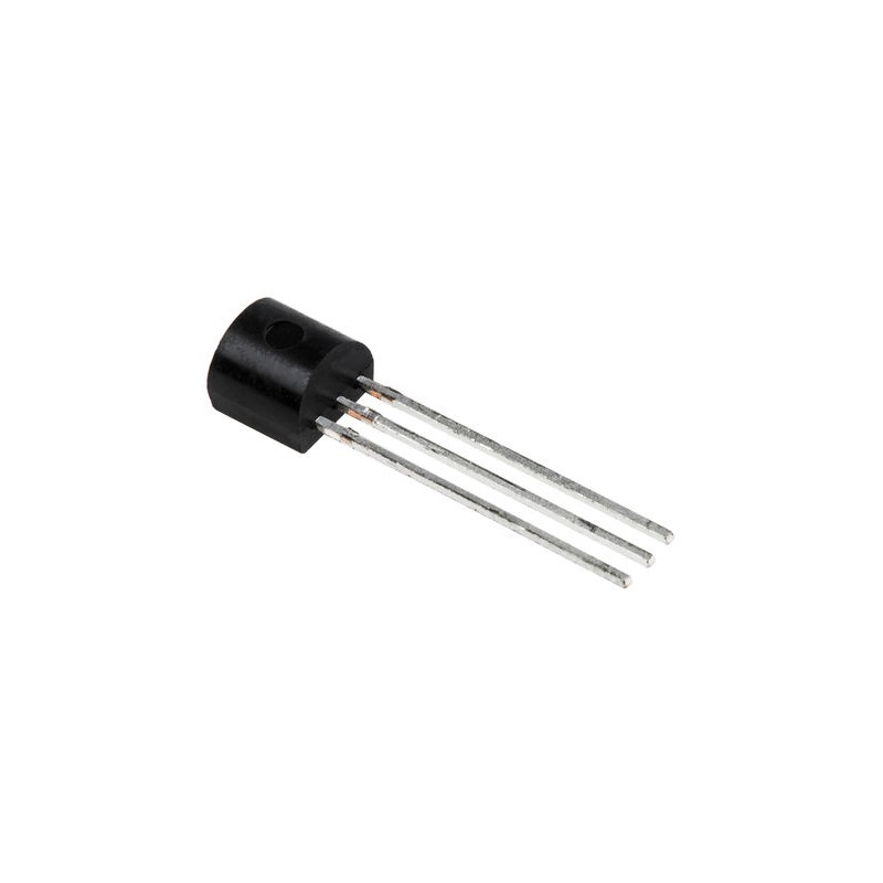 1000 pcs - Microchip Voltage Temperature Sensor, Voltage Output, Through Hole Mount, Analogue, ±1°C, 3 Pins
