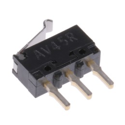 1 pcs - Panasonic Roller Lever Micro Switch, Through Hole Terminal, 100 mA @ 30 V dc, SP-CO