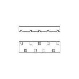 10 pcs : DT1240A-08LP3810Q-7 - TVS Diodes / ESD Suppressors Dataline Protect PP