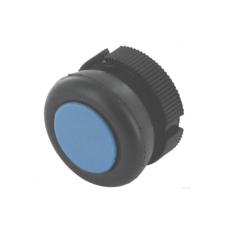 1 pcs - Schneider Electric Harmony XAC Series Blue Front Mounting Push Button Head, 22mm Cutout, IP69