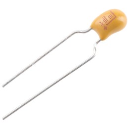 25 pcs - KYOCERA AVX 10μF MnO2 Tantalum Capacitor 10V dc, TAP Series