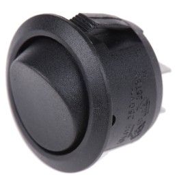 1 pcs - Arcolectric (Bulgin) Ltd SPST, (On)-Off Rocker Switch Panel Mount
