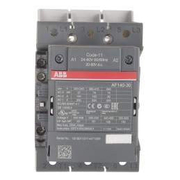 1 pcs - ABB AF Series Contactor, 24 V ac/dc Coil, 3-Pole, 200 A, 75 kW, 3NO, 690 V ac