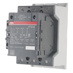 1 pcs - ABB AF Series Contactor, 24 V ac/dc Coil, 3-Pole, 200 A, 75 kW, 3NO, 690 V ac