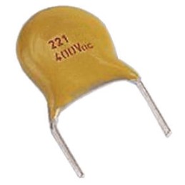25 pcs - Vishay Single Layer Ceramic Capacitor (SLCC) 680pF 2kV dc ±10% Y5R Dielectric, F, Through Hole +125°C Max Op. Temp.