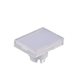 1 pcs - NKK Switches Push Button Cap for Use with YB Series Pushbuttons, 21 x 15 x 12.2mm