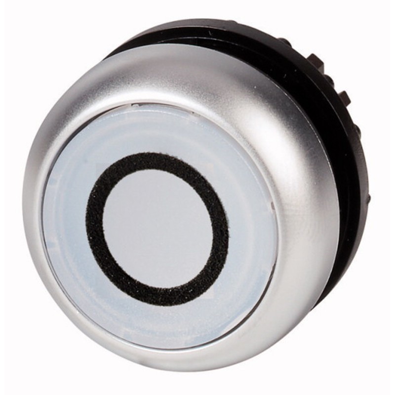1 pcs - Eaton RMQ Titan M22 Series White Momentary Push Button Head, 22mm Cutout, IP67